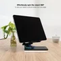 Tooq Soporte de Sobremesa Ajustable para Tablet hasta 12.9 Pulgadas Negro
